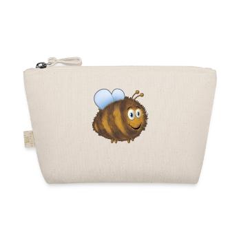 Funny fat bumblebee - Organic Pouch - nature - Front