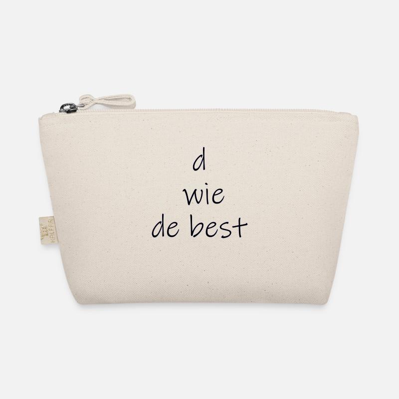 d wie de best - Sprüche - Geschenk Bio-Täschchen