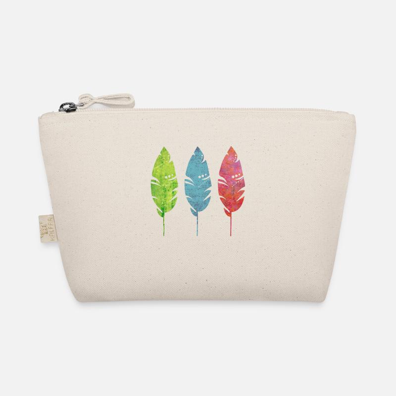 Three tender feathers Organic Pouch