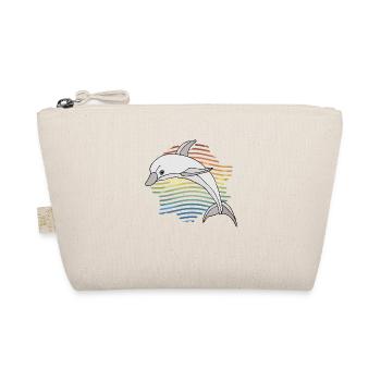 Delfin - Bio-Täschchen - Natur - Vorne