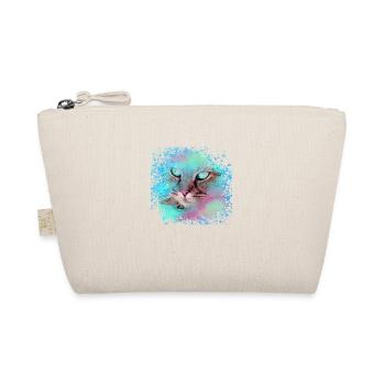 siam cat, néon, chat, graffiti, peinture, aquarelle - Trousse biologique - nature - Devant