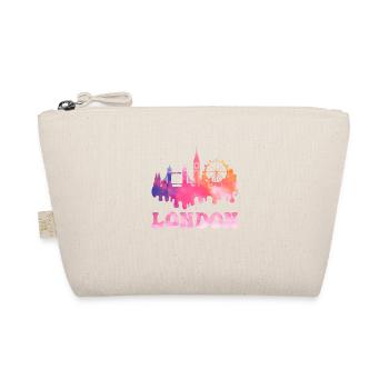 Londres Angleterre UK City Skyline Splash Coloré - Trousse biologique - nature - Devant