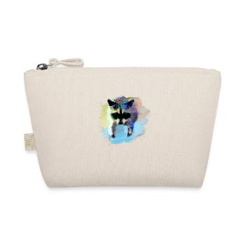 raccoon,bear,graffiti,painting,colorful,fruit - Organic Pouch - nature - Front