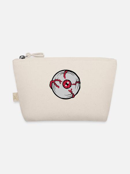 Grand œil d’horreur fou - Trousse biologique - nature - Devant