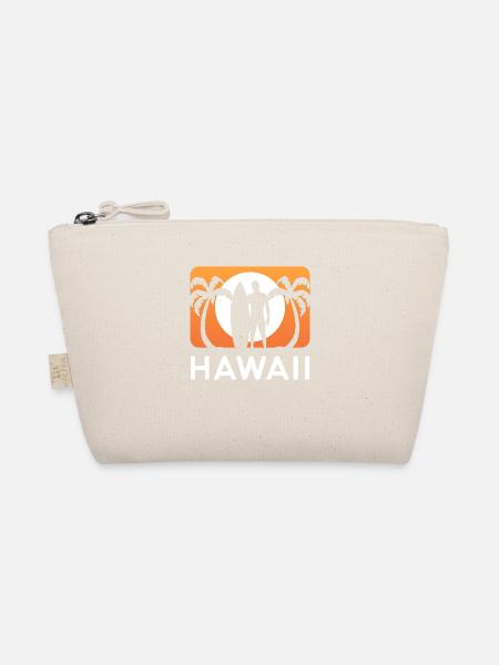 Hawaii Surf Surfer Cadeau - Trousse biologique - nature - Devant