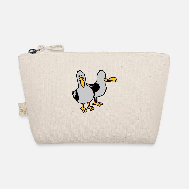 Gang 2 funny seagulls Organic Pouch