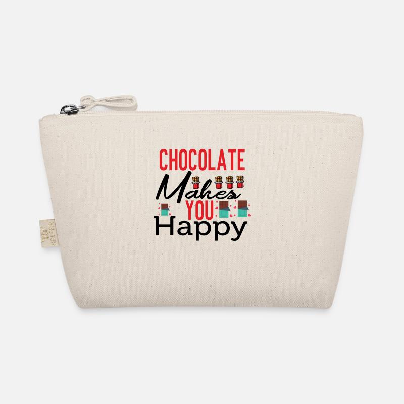 Chocolate Makes Me Happy Organic Pouch