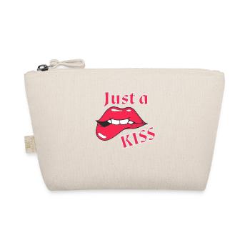 Just a kiss - Organic Pouch - nature - Front