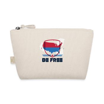Be free America - Organic Pouch - nature - Front