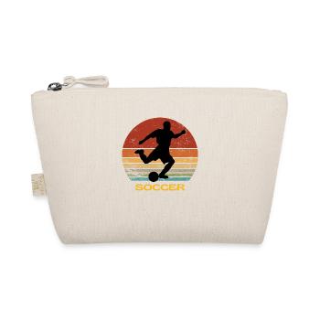 Conception illustrée de soccer - Trousse biologique - nature - Devant