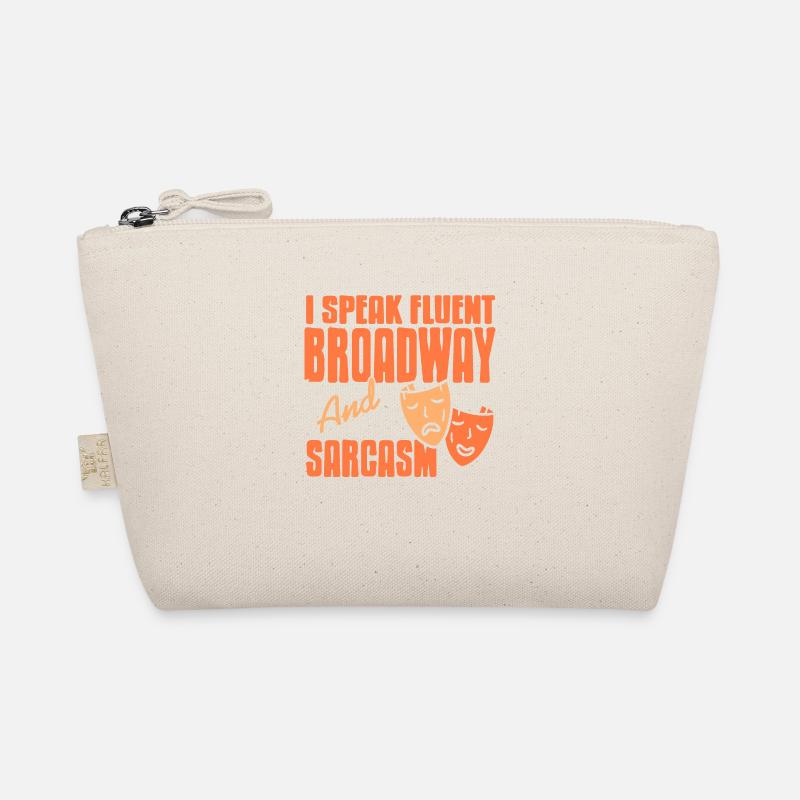 I Speak Fluent Broadway & Sarcasm Funny Actor Bio-Täschchen