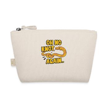 Banana Ball Python Herpetologist Oh No Knot Again - Organic Pouch - nature - Front