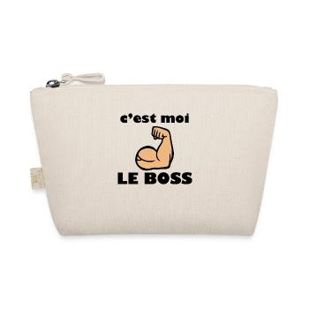 c'est moi le boss - Trousse biologique - nature - Devant
