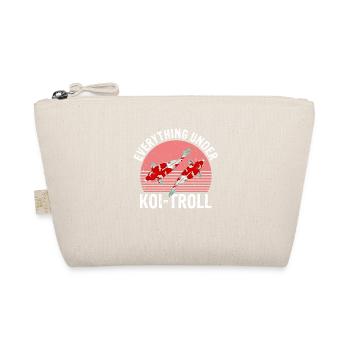 Everything Under KOI-TROLL Retro Funny T-Shirt - Organic Pouch - nature - Front