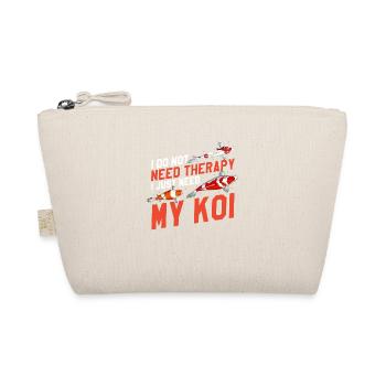 I Do Not Need Therapy I Just Need My Koi Funny - Organic Pouch - nature - Front
