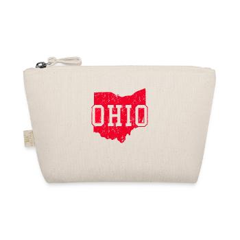 Ohio State Map Vintage - Organic Pouch - nature - Front