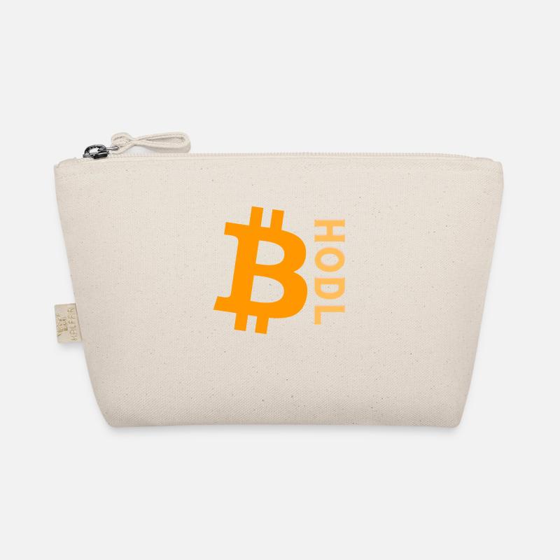 BTC HODL - Bio-Täschchen - Natur