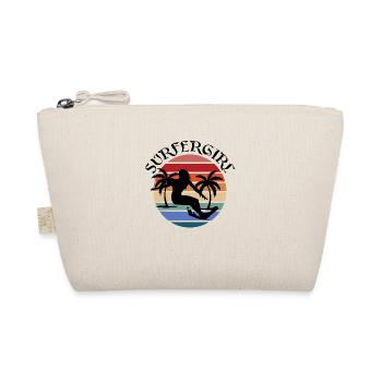 Surfing Surfboard Surfer Gift Idea - Organic Pouch - nature - Front