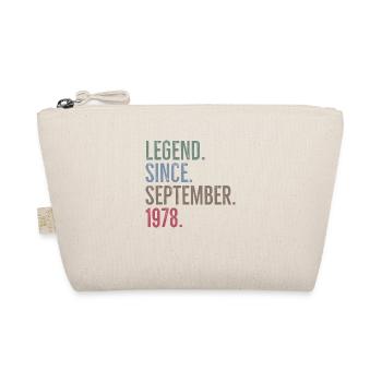 Legend Since September 1978 - Organic Pouch - nature - Front