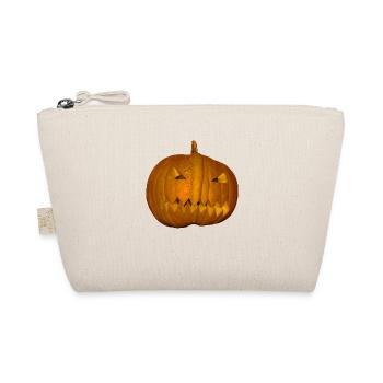Halloween Pumpkin - Organic Pouch - nature - Front