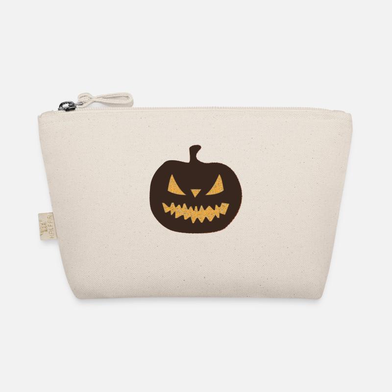 Conception de citrouille Halloween Trousse biologique