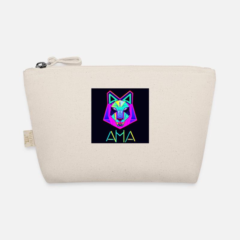 Animal Potrait NEON PopArt Bio-Täschchen