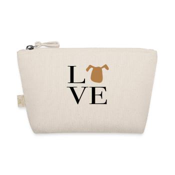 I love dogs - Organic Pouch - nature - Front