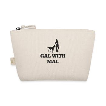 Gal with Mal - Belgian Shepherd Malinois - Organic Pouch - nature - Front