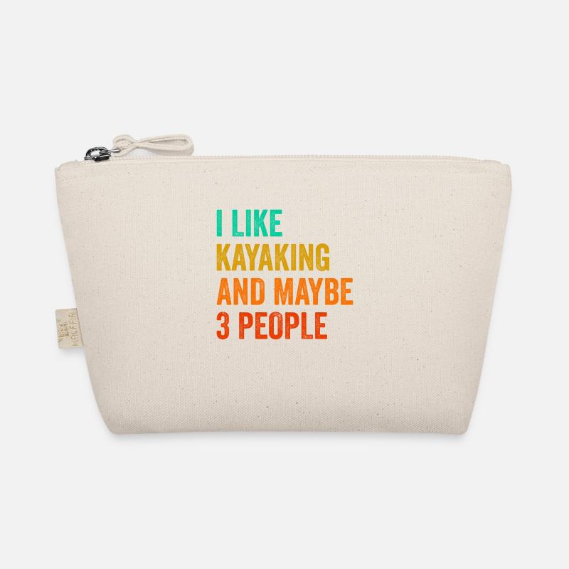 I Like Kayaking And Maybe 3 People Kayak Canoe Row Bio-Täschchen