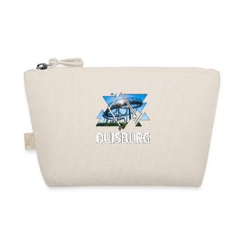 Duisburg Germany City Skyline Home Love - Organic Pouch - nature - Front