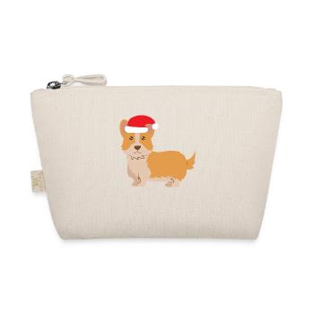 Dog Lovers Christmas Hat Welsh Corgi Pembrok - Trousse biologique - nature - Devant