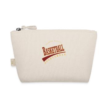 Basketball Sports College High School Style - Organic Pouch - nature - Front