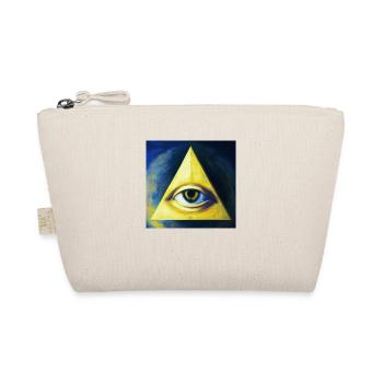 All Seeing Eye - Organic Pouch - nature - Front