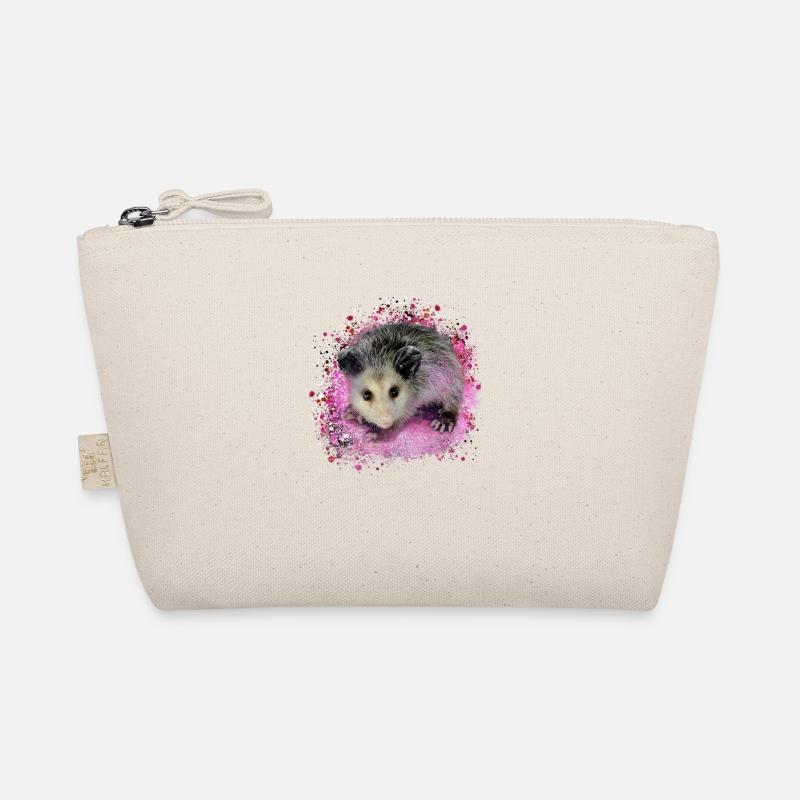 Opossum,mouse,rodent,graffiti Organic Pouch