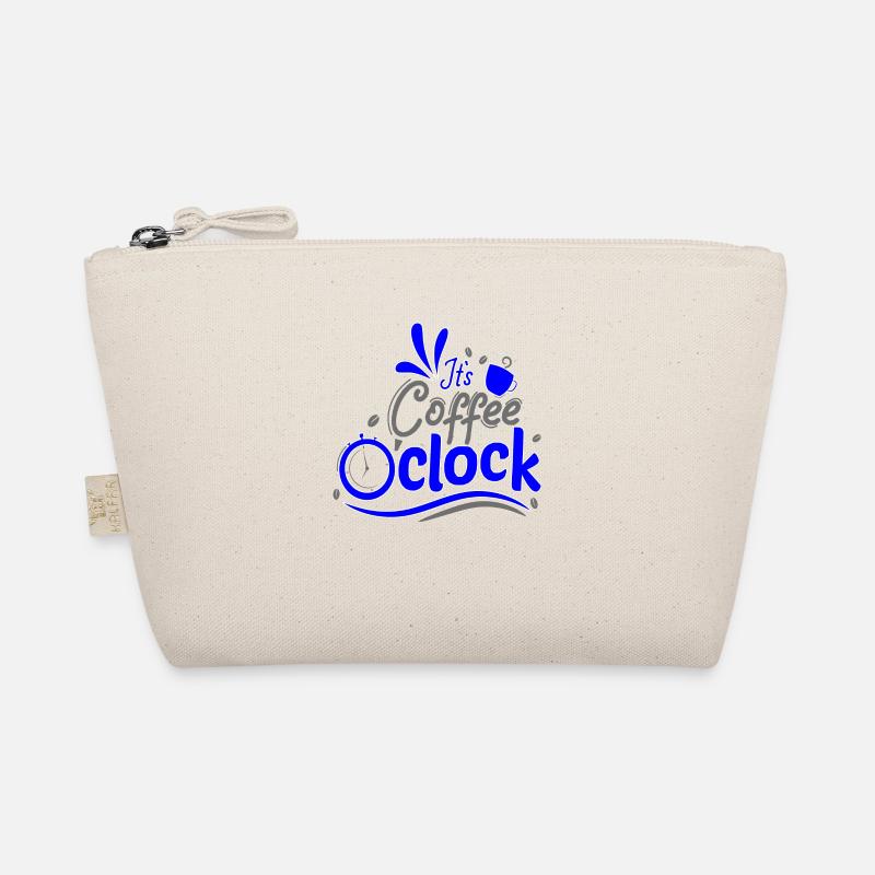 It's Coffee o clock Coffee clock Time Organic Pouch