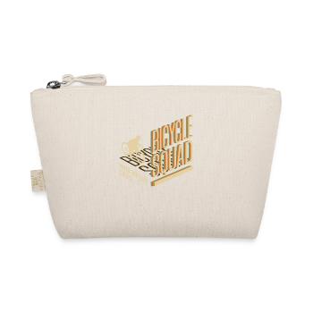 Bicycle Squad Funny Saying Cyclist Cardio - Organic Pouch - nature - Front