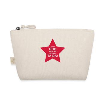 after god made me - Organic Pouch - nature - Front