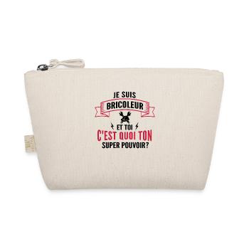 je suis bricoleur / cadeau humour bricoleur - Trousse biologique - nature - Devant