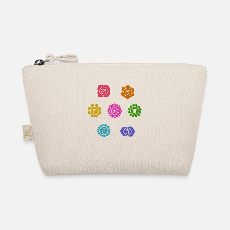 Chakras - Organic Pouch - nature