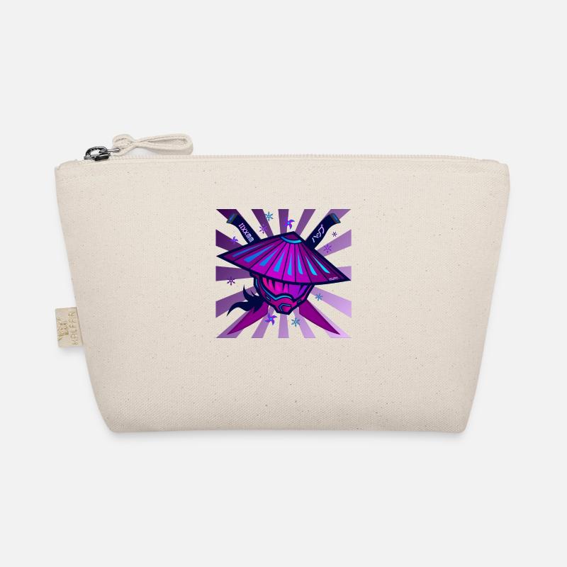 Samurai Monster Sword Violet Organic Pouch
