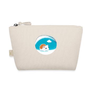 Cute Cartoon Hamster Love Pet 15 - Organic Pouch - nature - Front