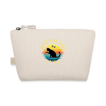 Best Cat Dad Ever - Cat Love - Cat Owner - Organic Pouch - nature - Front