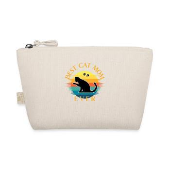 Best Cat Mom Ever - Cat Love - Cat Owner - Organic Pouch - nature - Front