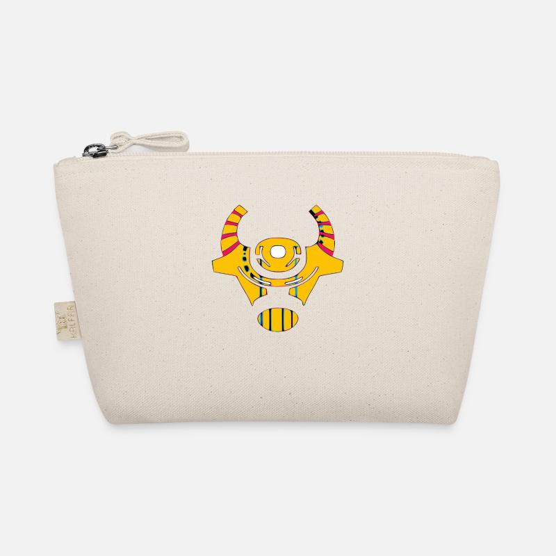 Stylized cow's head Organic Pouch