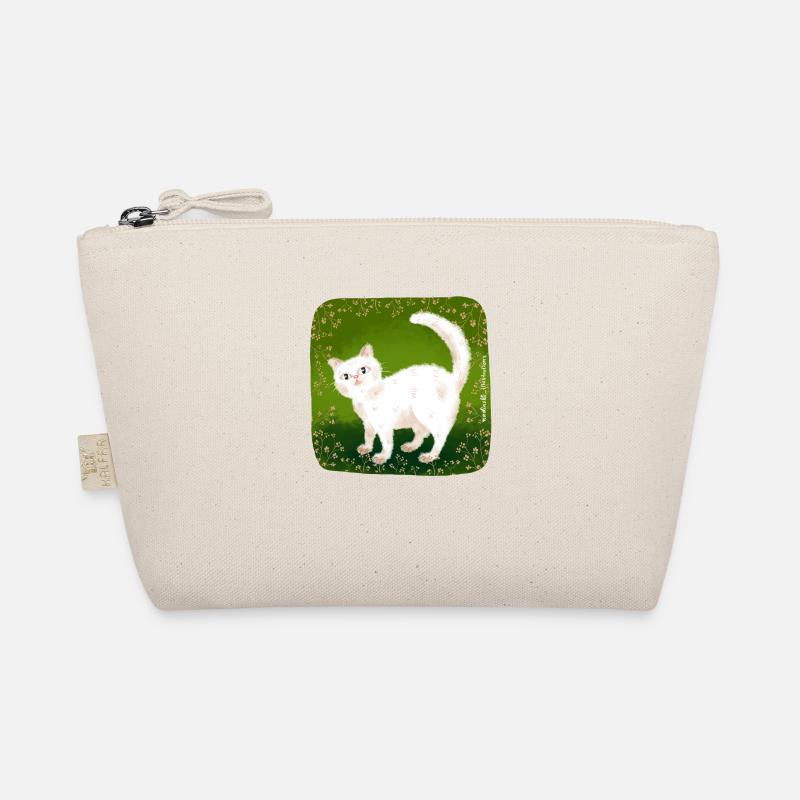 cute cat - Organic Pouch - nature