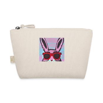 Chiller Hase - Bio-Täschchen - Natur - Vorne