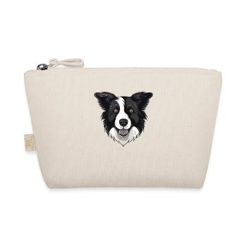 Border Collie - Bio-Täschchen - Natur - Vorne