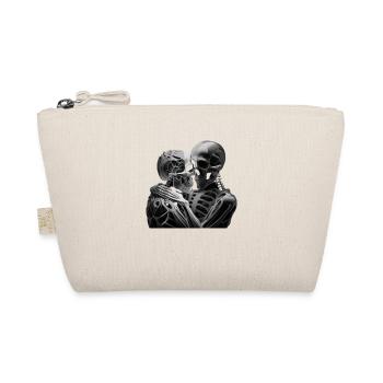 Totenkopf - Bio-Täschchen - Natur - Vorne