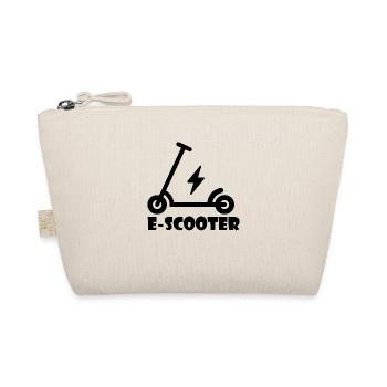 E-Scooter Roller Scooter - Bio-Täschchen - Natur - Vorne