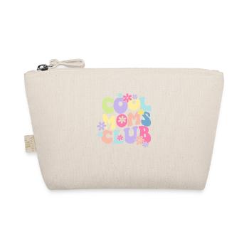 Cool Moms Club with Flowers - Bio-Täschchen - Natur - Vorne